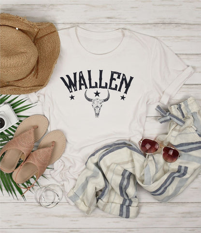 Wallen Longhorn Graphic Tee Shirt