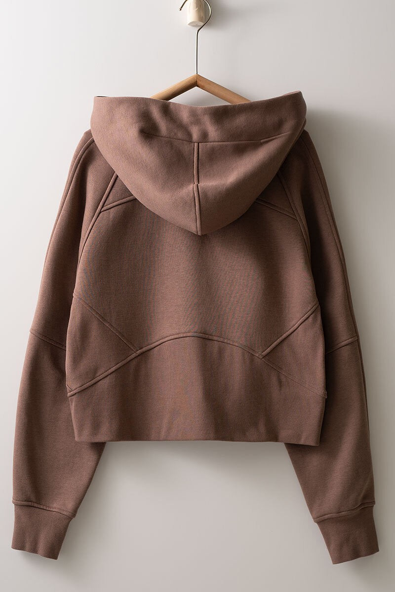 The Athlete Zip Up Hoodie Jacket-How Cute is That? Boutique