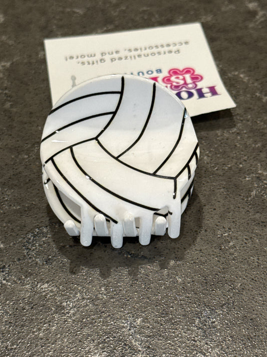 VOLLEYBALL HAIR CLAW