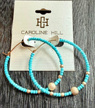 Maranda beaded Hoops-How Cute is That? Boutique