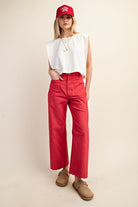 Ankle Cropped Pants-How Cute is That? Boutique