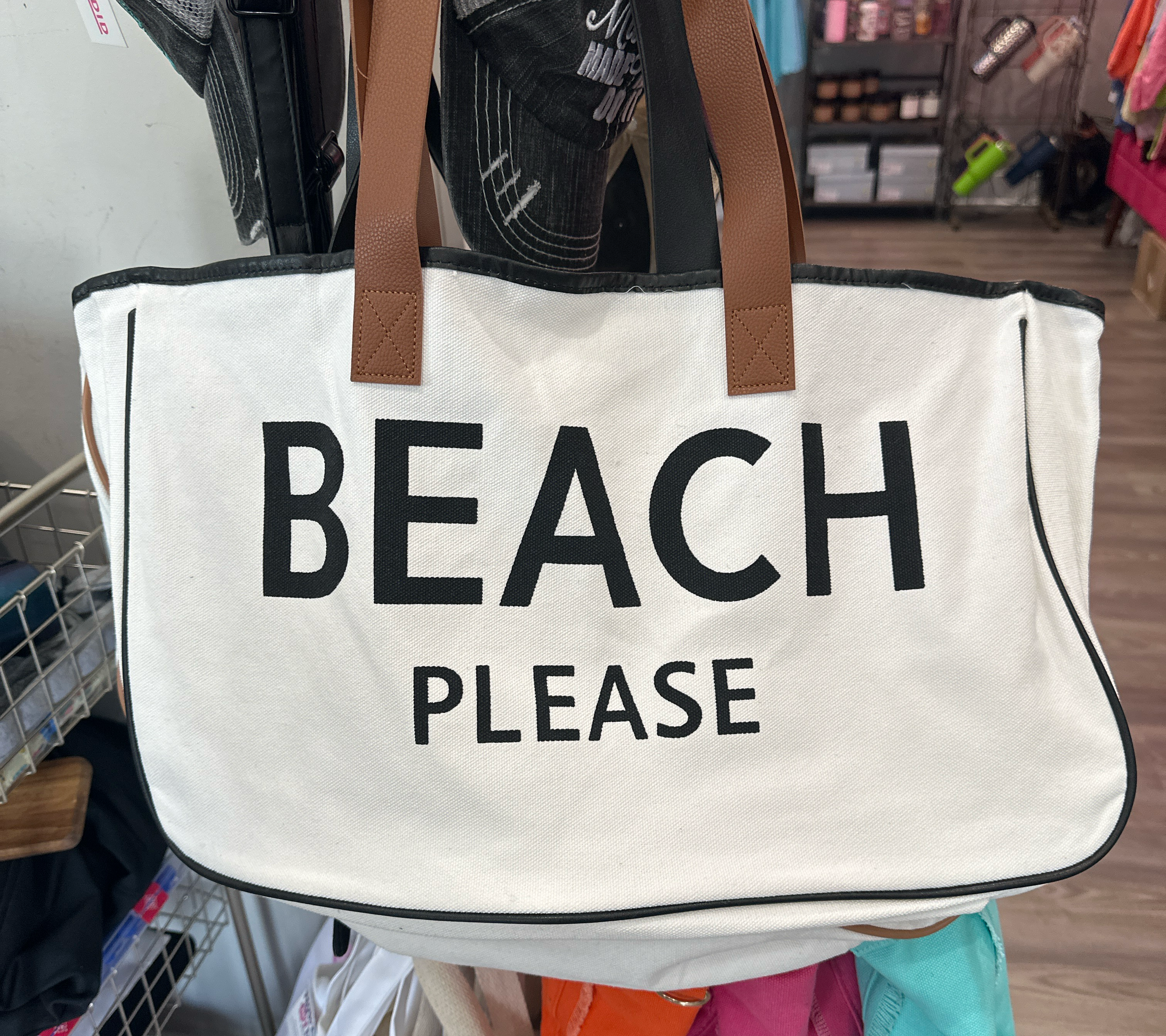 Beach Please Beach bag-How Cute is That? Boutique