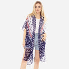 USA Themed Kimono Featuring Star Accents-How Cute is That? Boutique