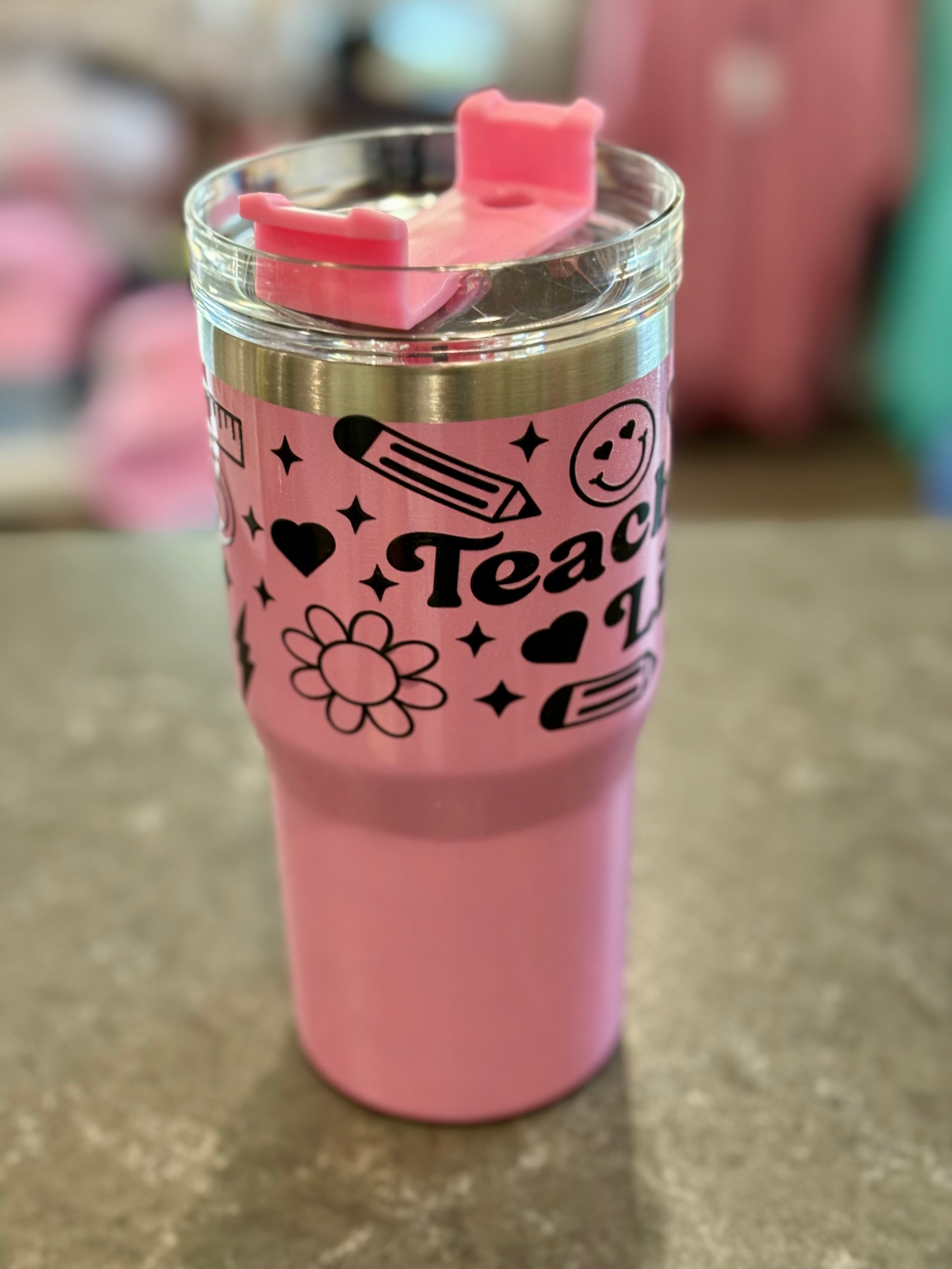Teacher Tumbler 20oz-How Cute is That? Boutique