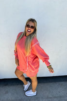 SUMMER COLORS CLASSIC CREW PULLOVER-How Cute is That? Boutique