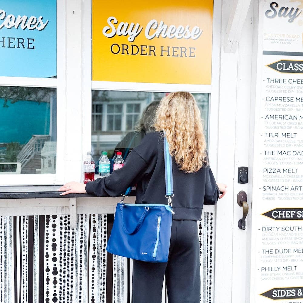 Nina Nylon Organizer Tote Bag