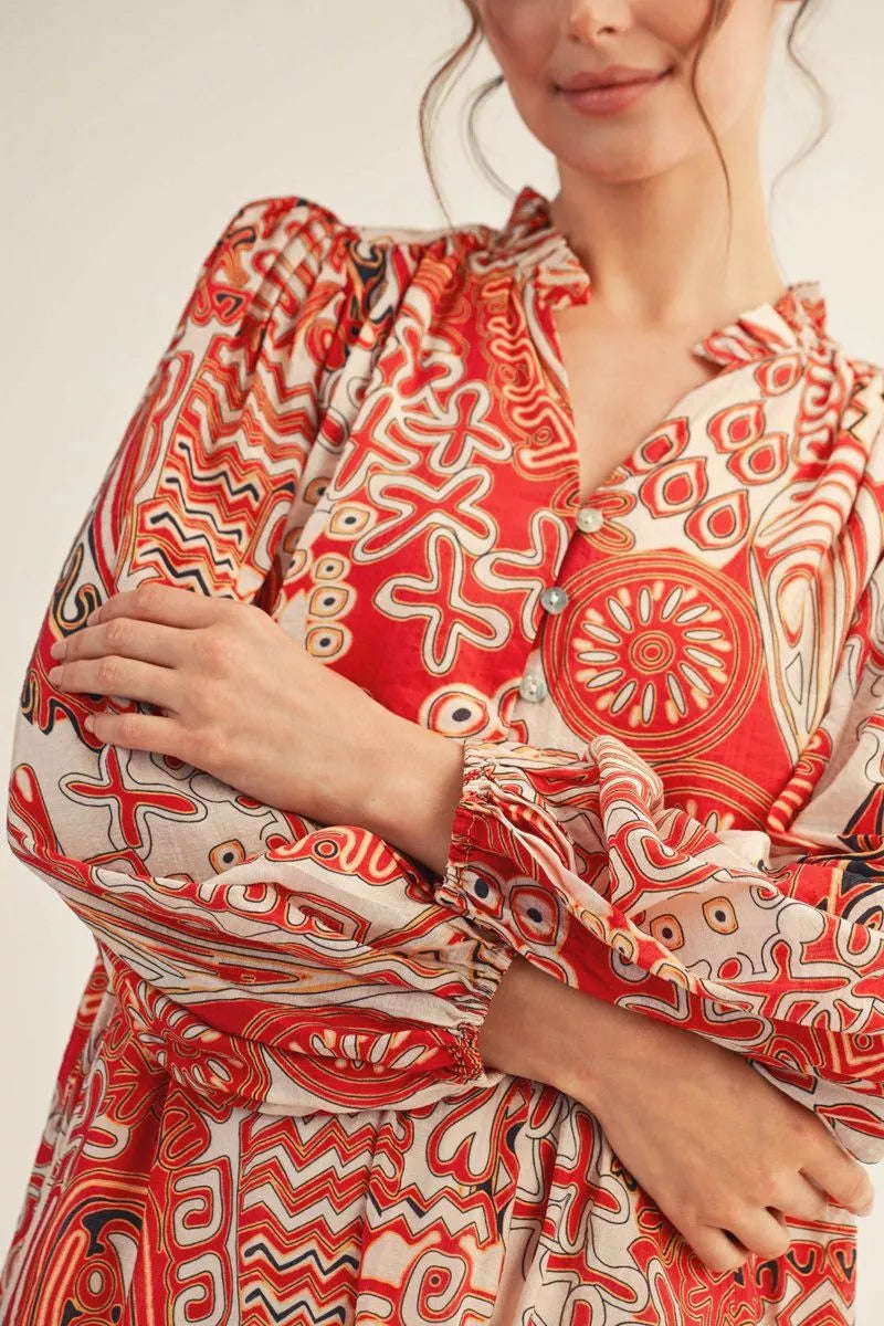 Red dress by Jodifl-How Cute is That? Boutique