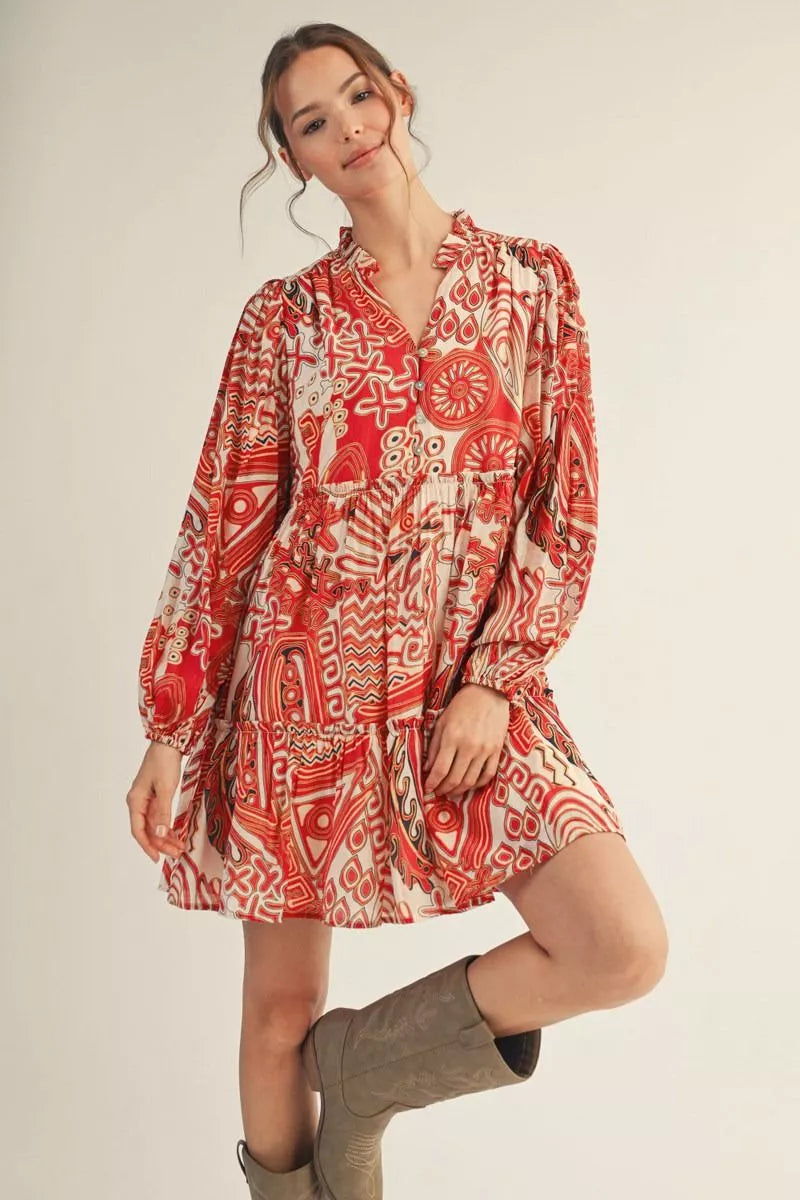 Red dress by Jodifl-How Cute is That? Boutique