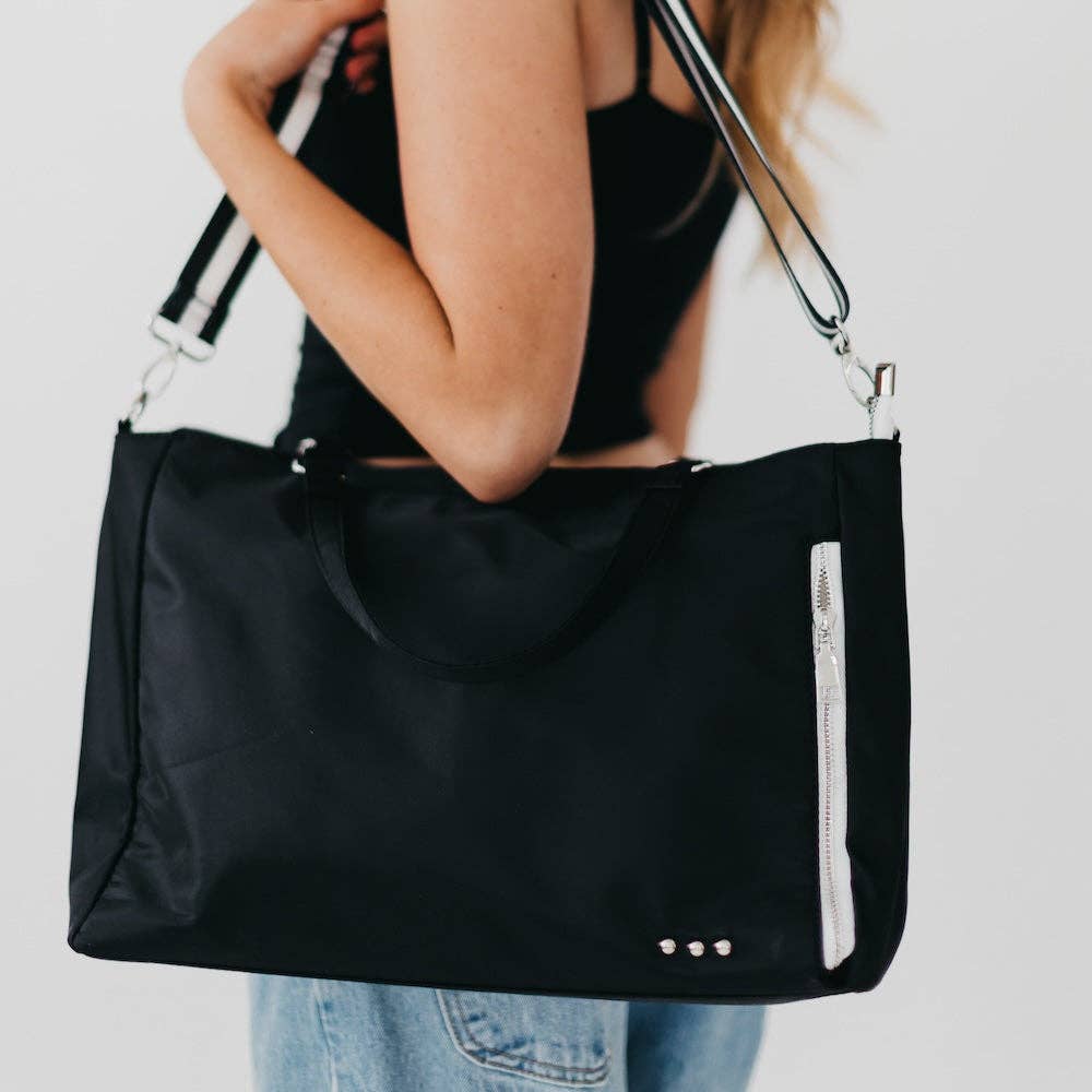 Nina Nylon Organizer Tote Bag-How Cute is That? Boutique