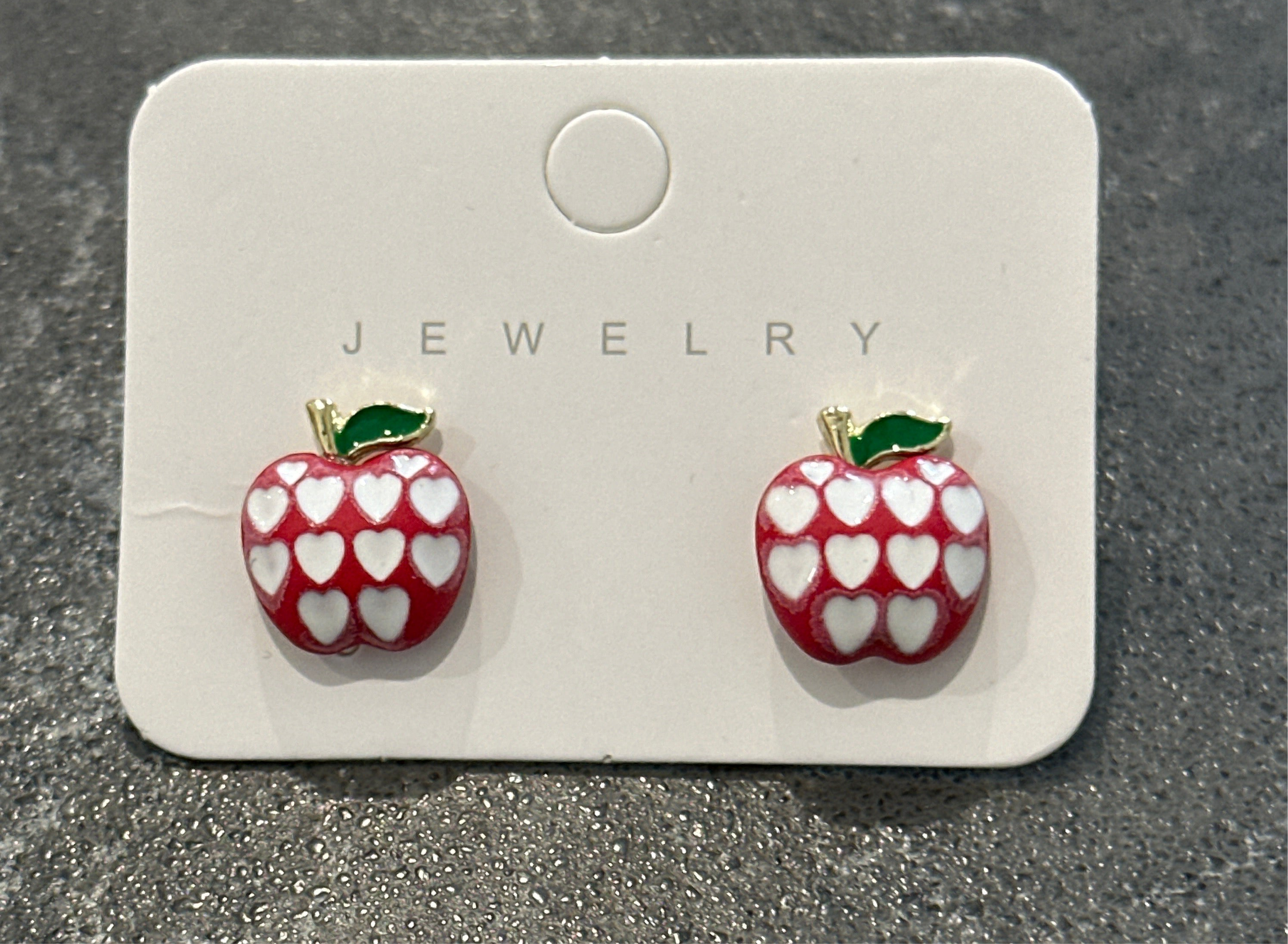 Apple Teacher Earrings-How Cute is That? Boutique