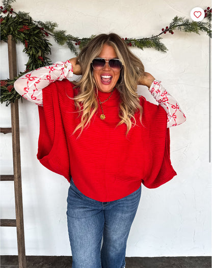 Meg Pullover Poncho