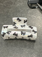 Printed Bow Claw Clip-How Cute is That? Boutique
