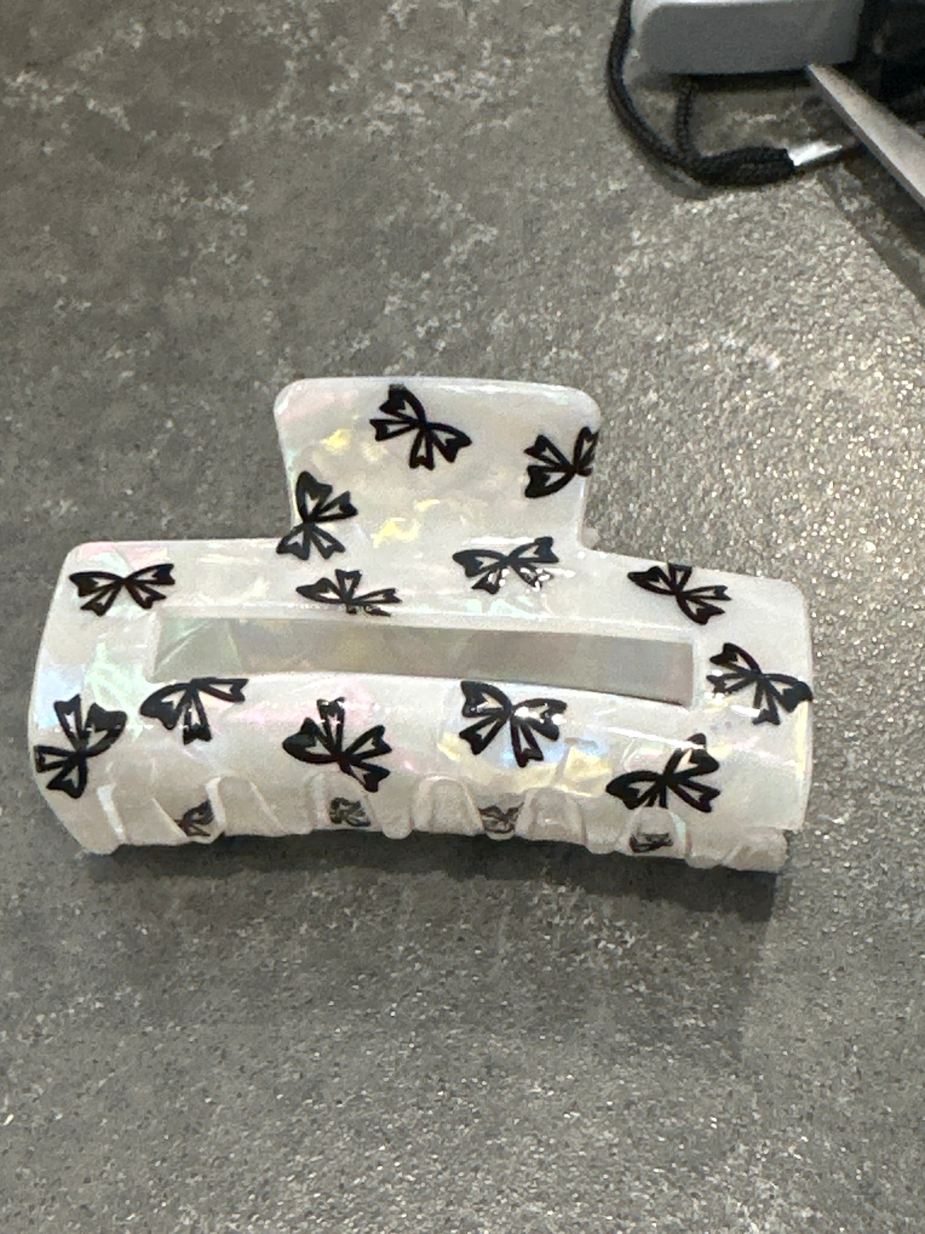 Printed Bow Claw Clip-How Cute is That? Boutique