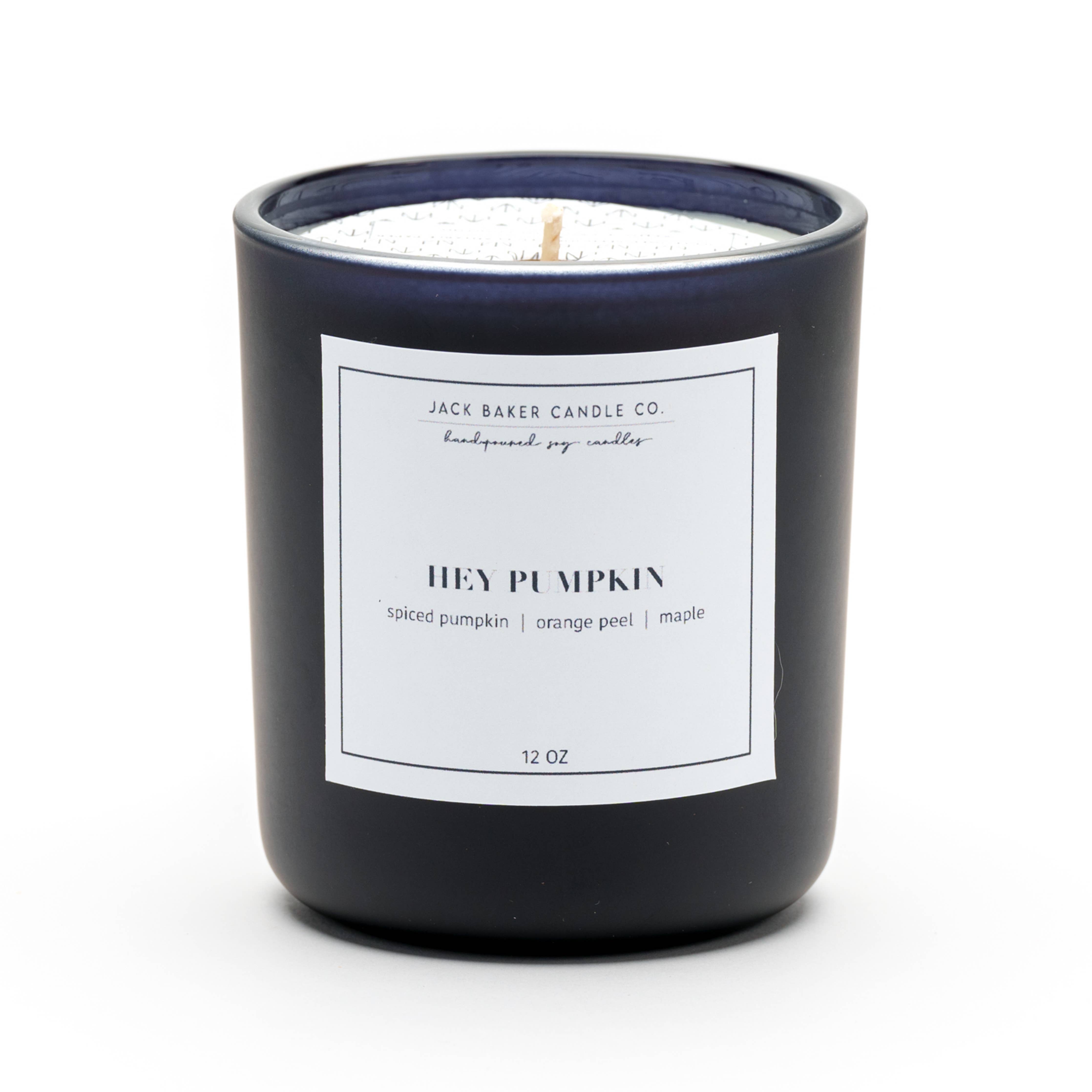 Black Label Collection - Hey Pumpkin 12 oz Jar Candle-How Cute is That? Boutique