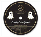Candy Corn Ghost 12oz Icon Confetti Halloween Candle-How Cute is That? Boutique