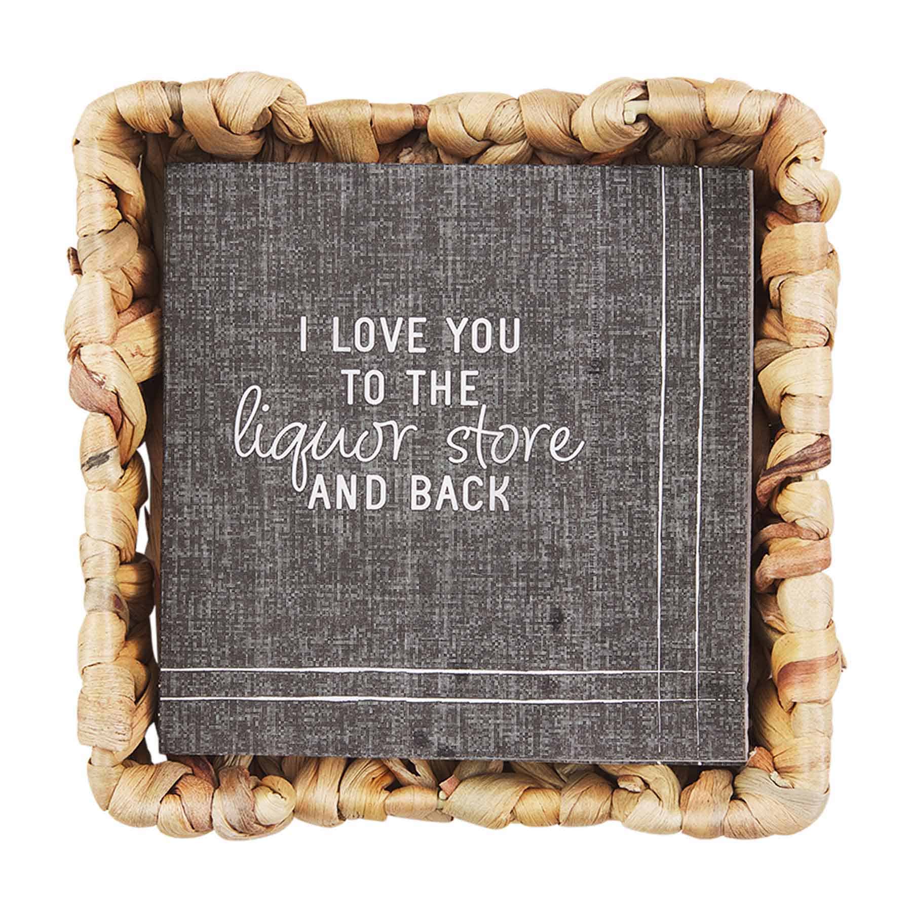 LIQUOR STORE COCKTAIL NAPKIN SET-How Cute is That? Boutique