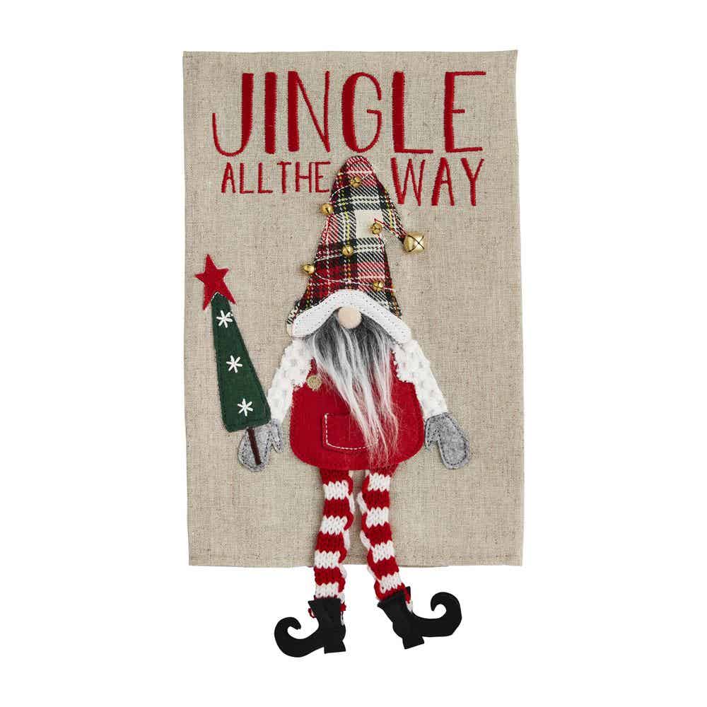 JINGLE DANGLE GNOME TOWEL