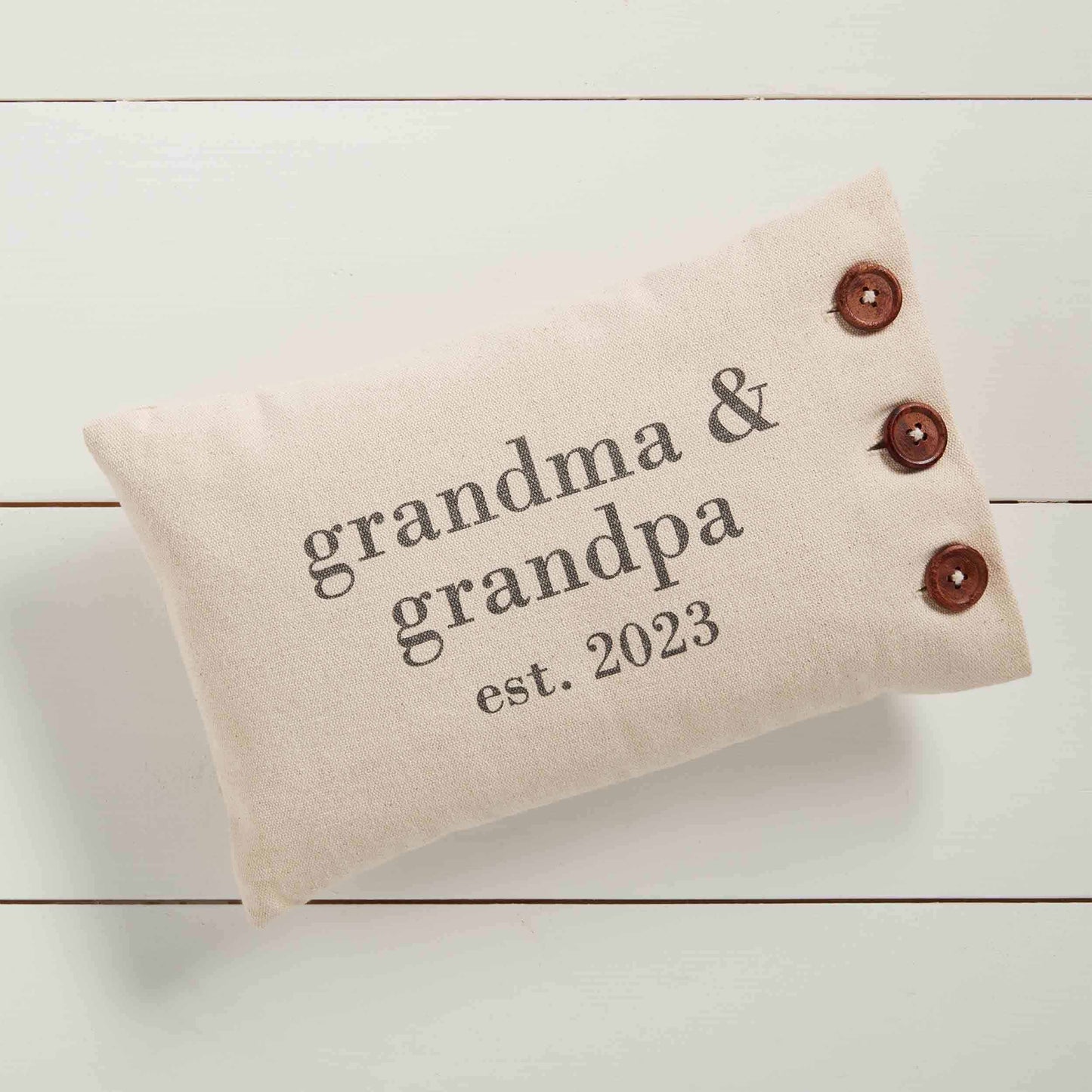 Grandparents Est. 2023 Pillow GRANDPARENTS EST. 2023 PILLOW