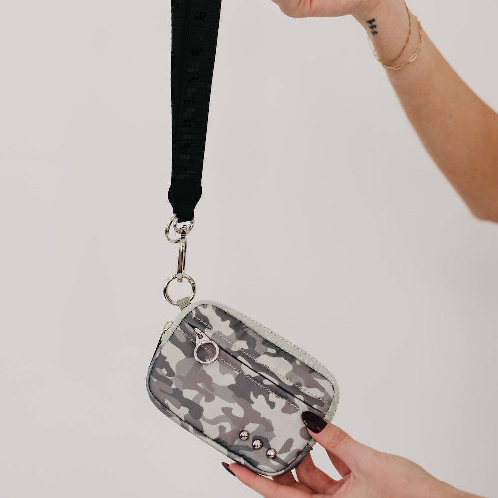 Nelly Nylon Card Wallet Wristlet-How Cute is That? Boutique