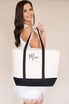 Mrs. Black Everyday Tote-How Cute is That? Boutique