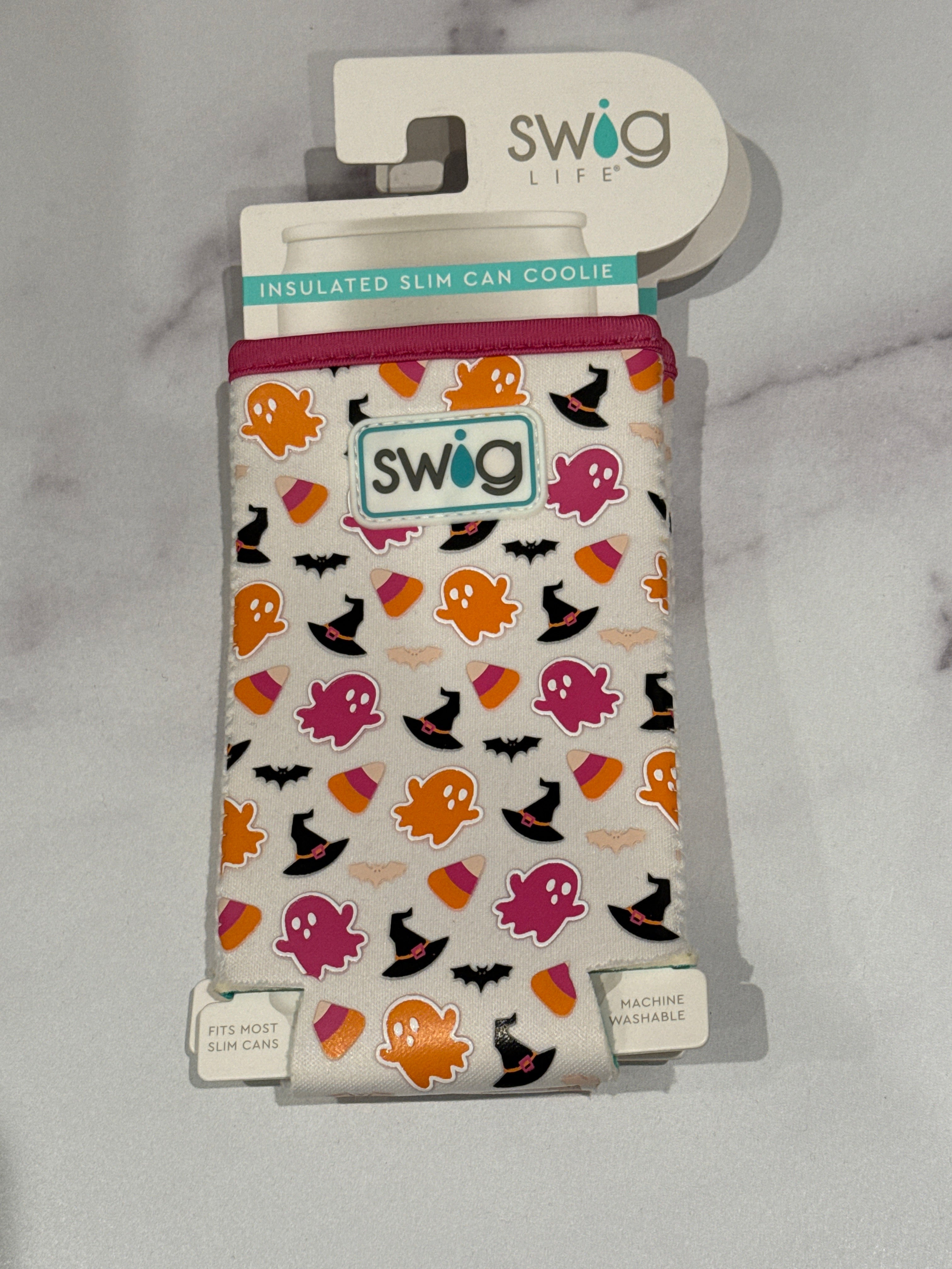 Hey Boo Slim Can Cooler-How Cute is That? Boutique