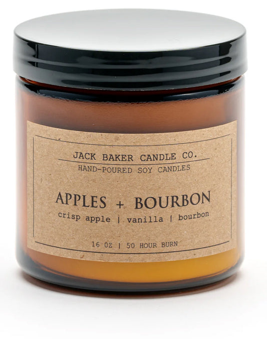 Amber Apothecary Collection - Apples and Bourbon 16 oz