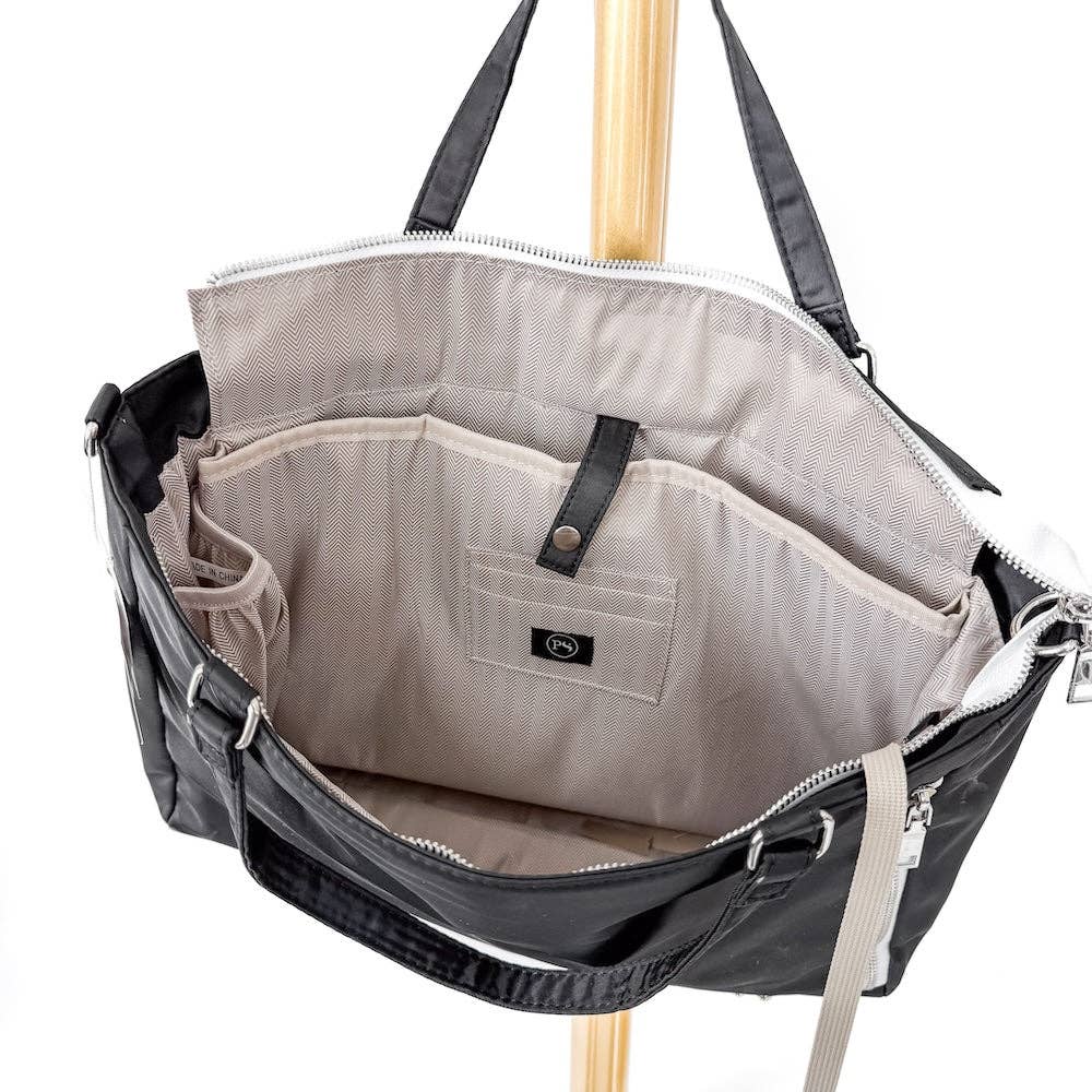 Nina Nylon Organizer Tote Bag