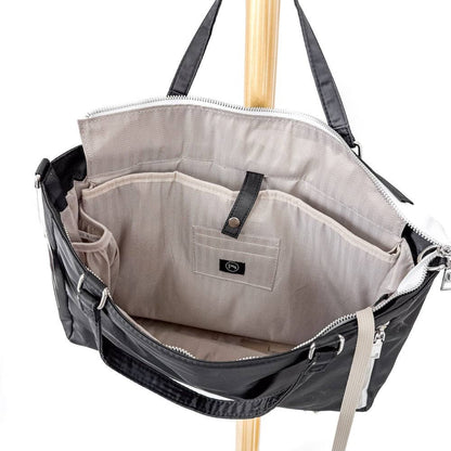 Nina Nylon Organizer Tote Bag