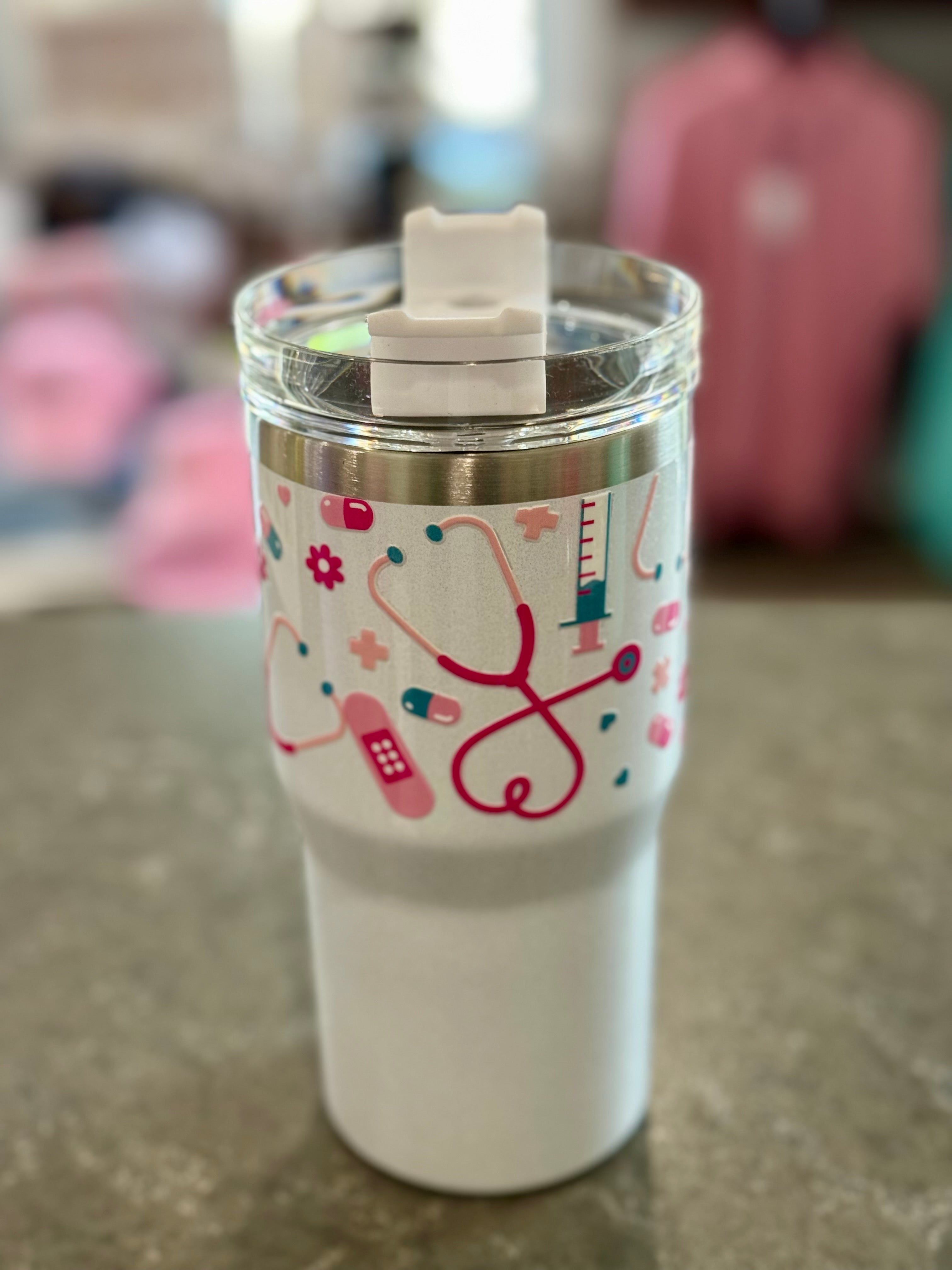 Nurse Tumbler 20oz-How Cute is That? Boutique