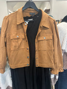 Rae Lynn Suede Jacket-How Cute is That? Boutique