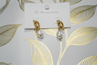 Tie The Knot Earrings- WATERPROOF-How Cute is That? Boutique