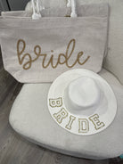 Bride Sun Hat-How Cute is That? Boutique