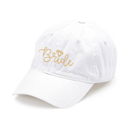 Gold Bride White Cap