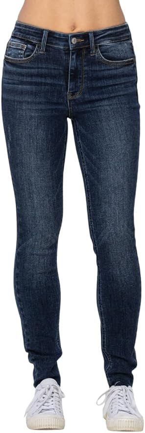 Judy Blue High Waist Skinny Jeans-How Cute is That? Boutique