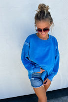SUMMER COLORS CLASSIC CREW PULLOVER-How Cute is That? Boutique