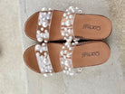 Corky's Look Who’s Here Clear Pearl Platform Sandals – Bridal & Summer Style-How Cute is That? Boutique
