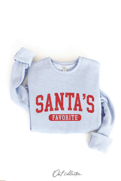 SANTA'S FAVORITE Graphic Sweatshirt