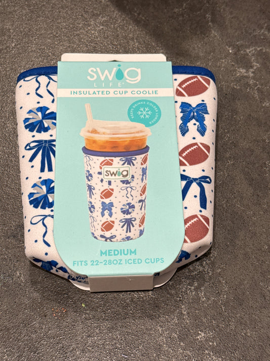 We’ve got spirit Blue coffee coolie