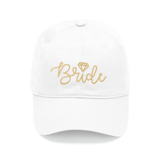 Gold Bride White Cap