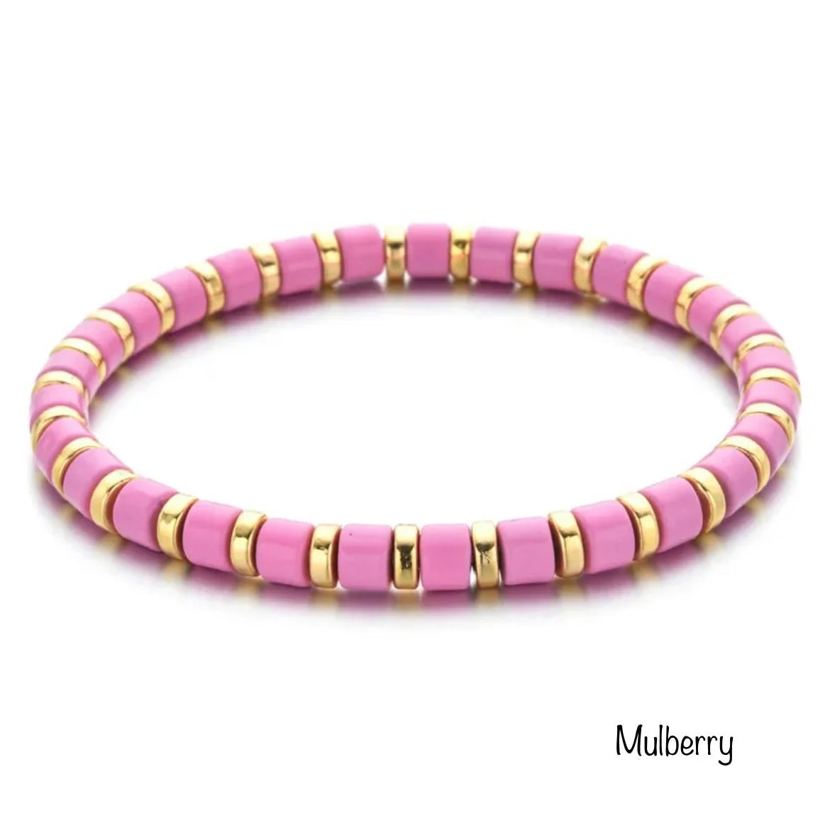 Enamel Beaded Charm Bar Bracelets-How Cute is That? Boutique