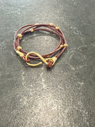 Wrap Bracelet with Gold Beads-How Cute is That? Boutique