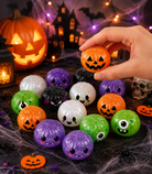 Glow-in-the-dark mystery Halloween dumpling squishy toys.