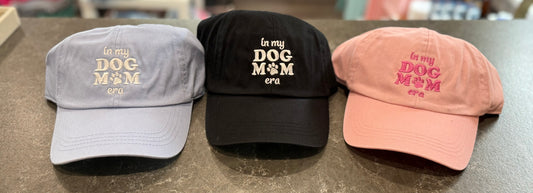 In my dog mom era embroidered hat