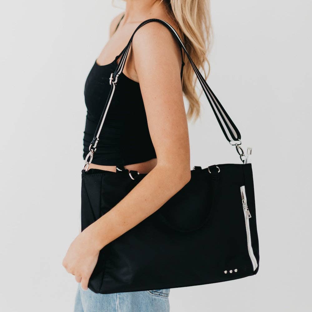 Nina Nylon Organizer Tote Bag-How Cute is That? Boutique