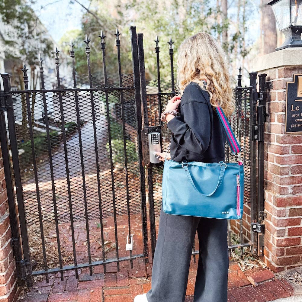 Nina Nylon Organizer Tote Bag-How Cute is That? Boutique
