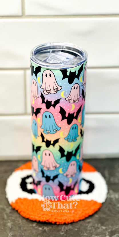 HALLOWEEN MUG RUG COASTERS