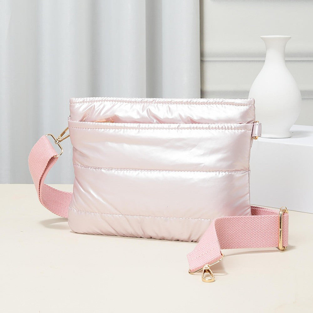 Square Puffer Cross Body Bag-How Cute is That? Boutique