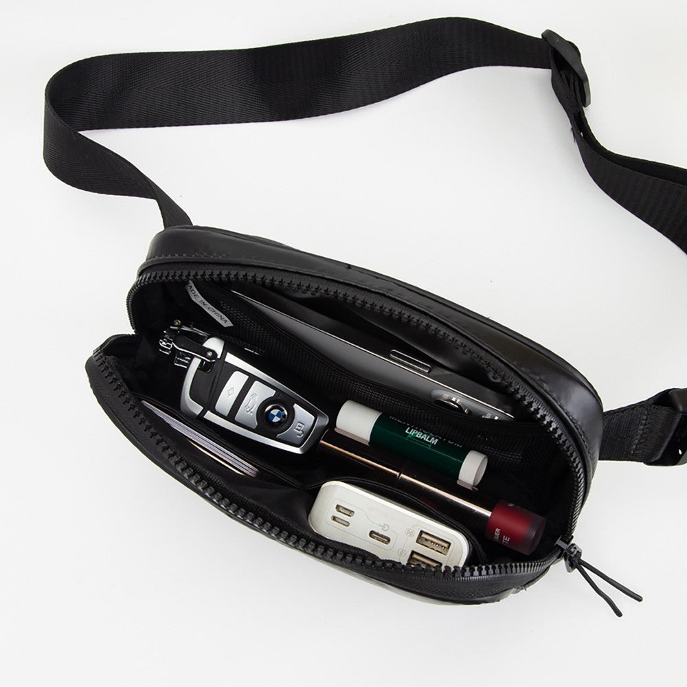 Glossy Puffer Belt Bag-How Cute is That? Boutique