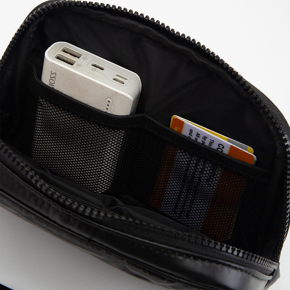 Glossy Puffer Belt Bag-How Cute is That? Boutique