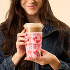 Sip Savvy Coffee Drink Sleeve-Blushing Bows Large-How Cute is That? Boutique